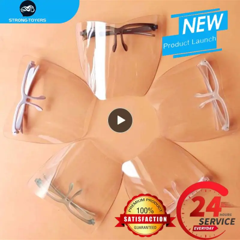 

1 ~ 10 шт. прочная защитная маска, защитные очки, анти-спрей, универсальный щит для лица, автомобильные аксессуары, автомобильные прозрачные очки