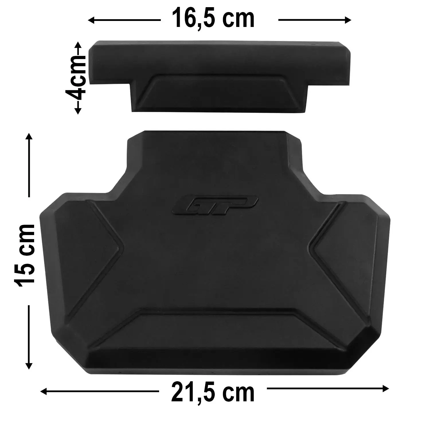 

GP composite Universal 21 X20cm Aluminum Backrest