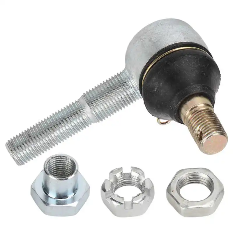 

ATV Ball Joint Rustproof Sturdy M12 Tie Rod Ball Joint Steel for 125cc 150cc 200cc 250cc UTV Go Kart