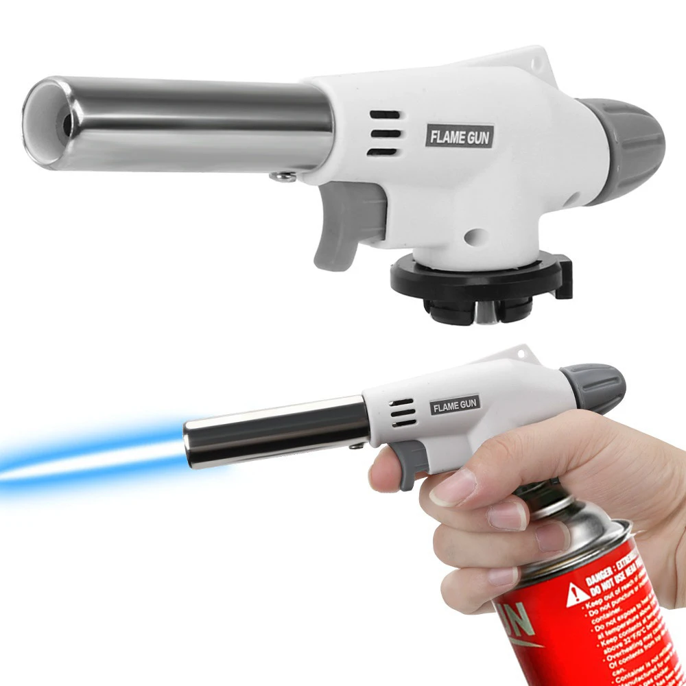 Multifunctional card type spray gun Portable Butane Gas Weld