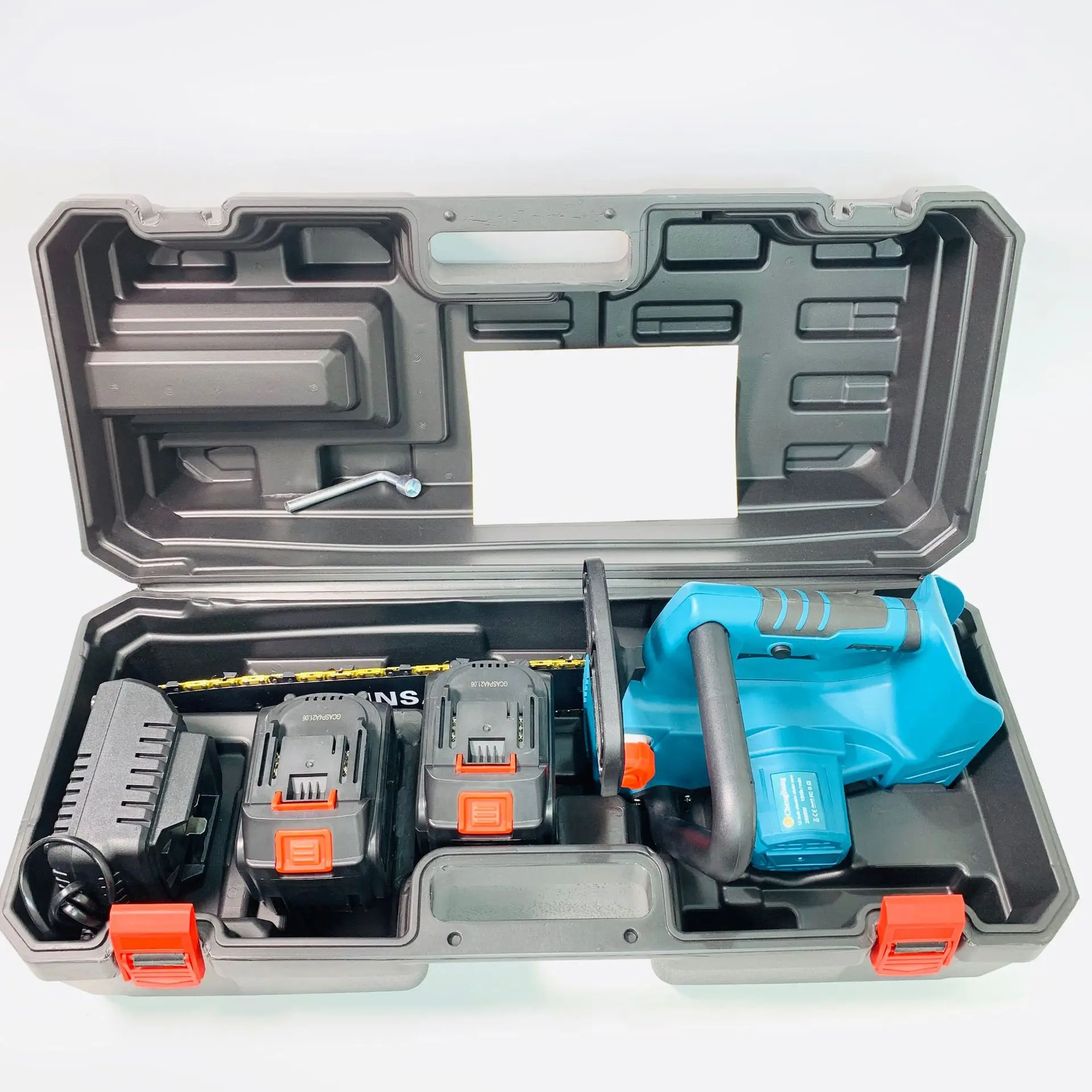 Литиевая электрическая бесщеточная цепная пила 12 дюймов ZY внешняя торговля