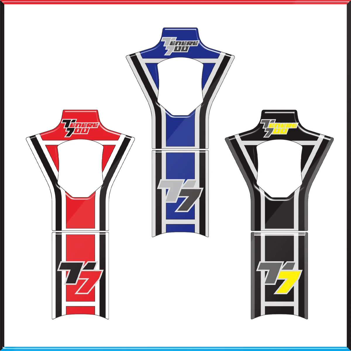 Защитная наклейка на бак мотоцикла наклейки для YAMAHA Tenere 700 T7 2019 2020 2021 2022 23 24 из