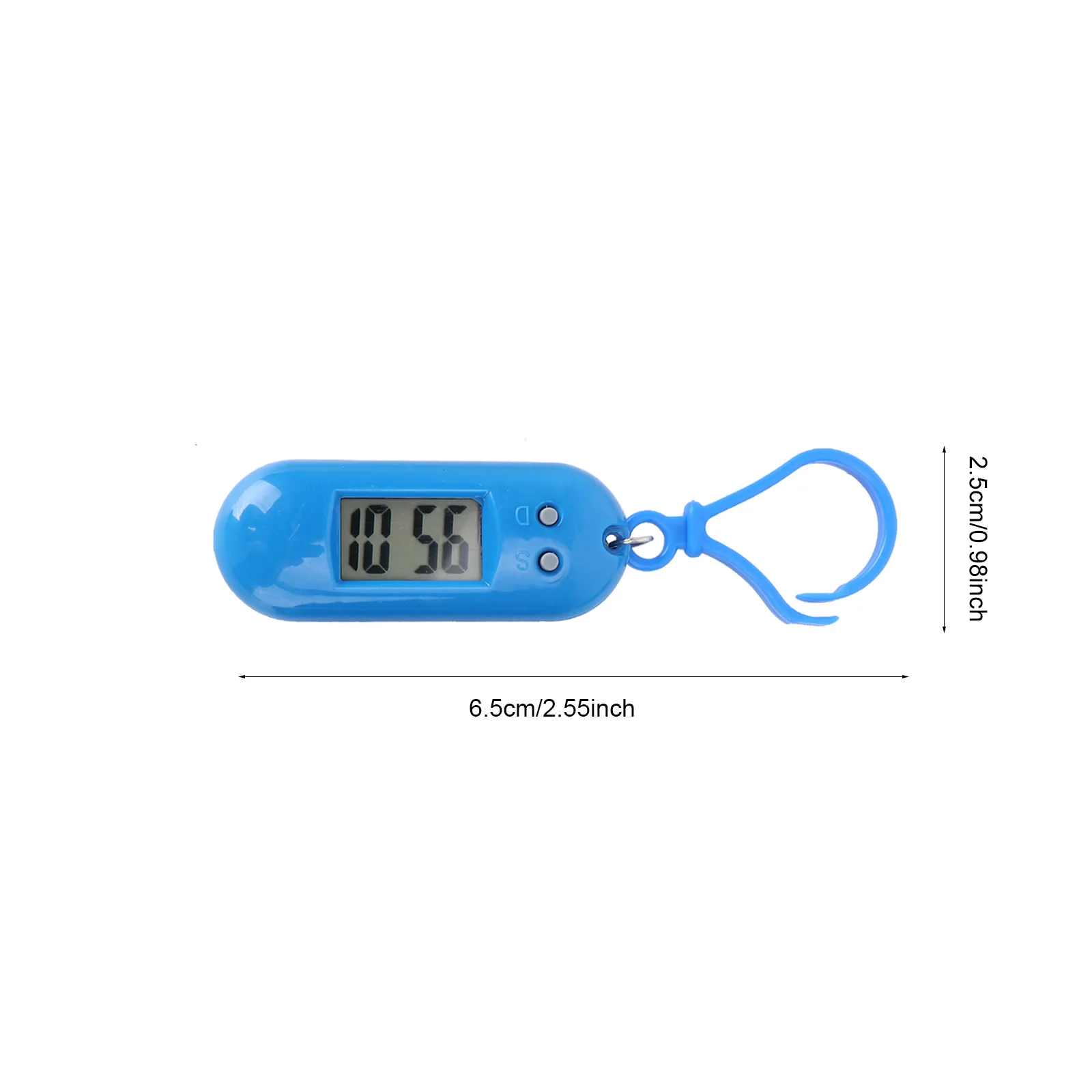 Watch Pocket Mens Digital Watches Watches Mini Clip Key Gifts Men Kids Nurse Chain Keyring Hanging Buckle Medical Portable