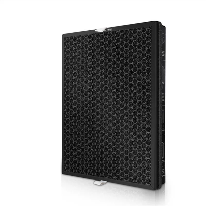 Сменный фильтр Hepa + композитный воздушный с активированным углем 397*217*38 мм для