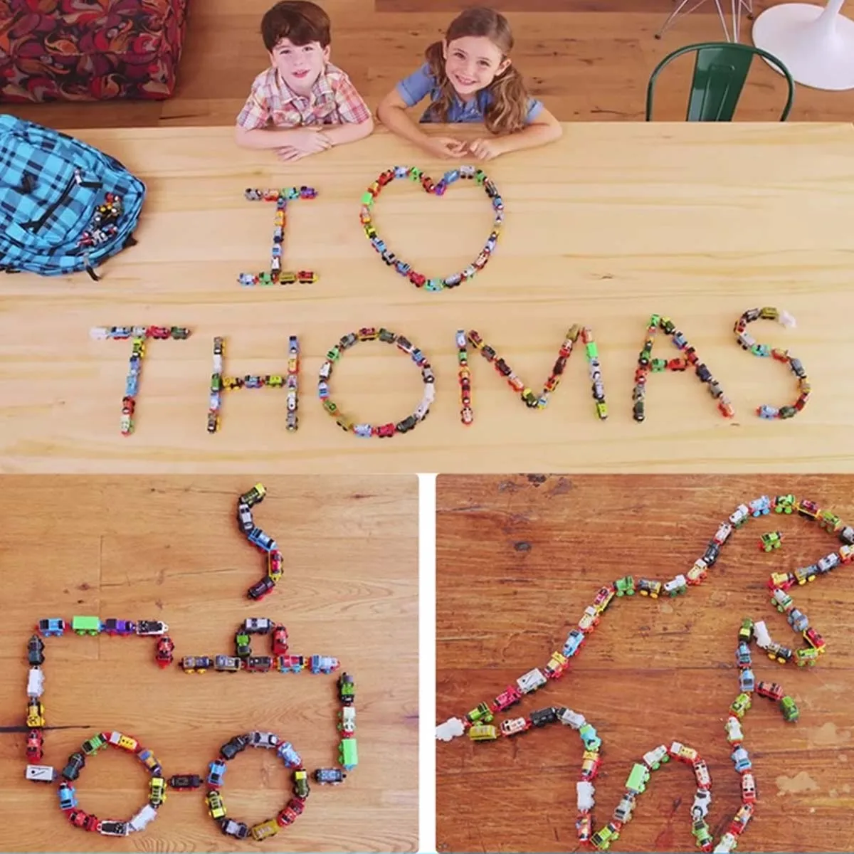 Zestaw pociągów Mini Thomas &amp Friends Odlewany plastikowy model samochodu kolejowego dla dzieci w wieku 14 lat Nie wymaga bat...