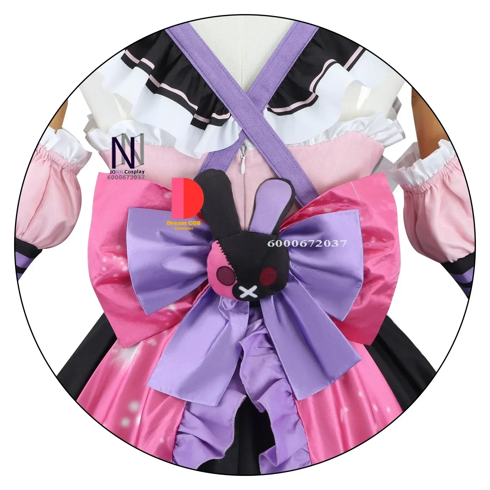 VTuber Мария Марионетка Косплей Костюм с париком Платье для женщин 2-й наряд