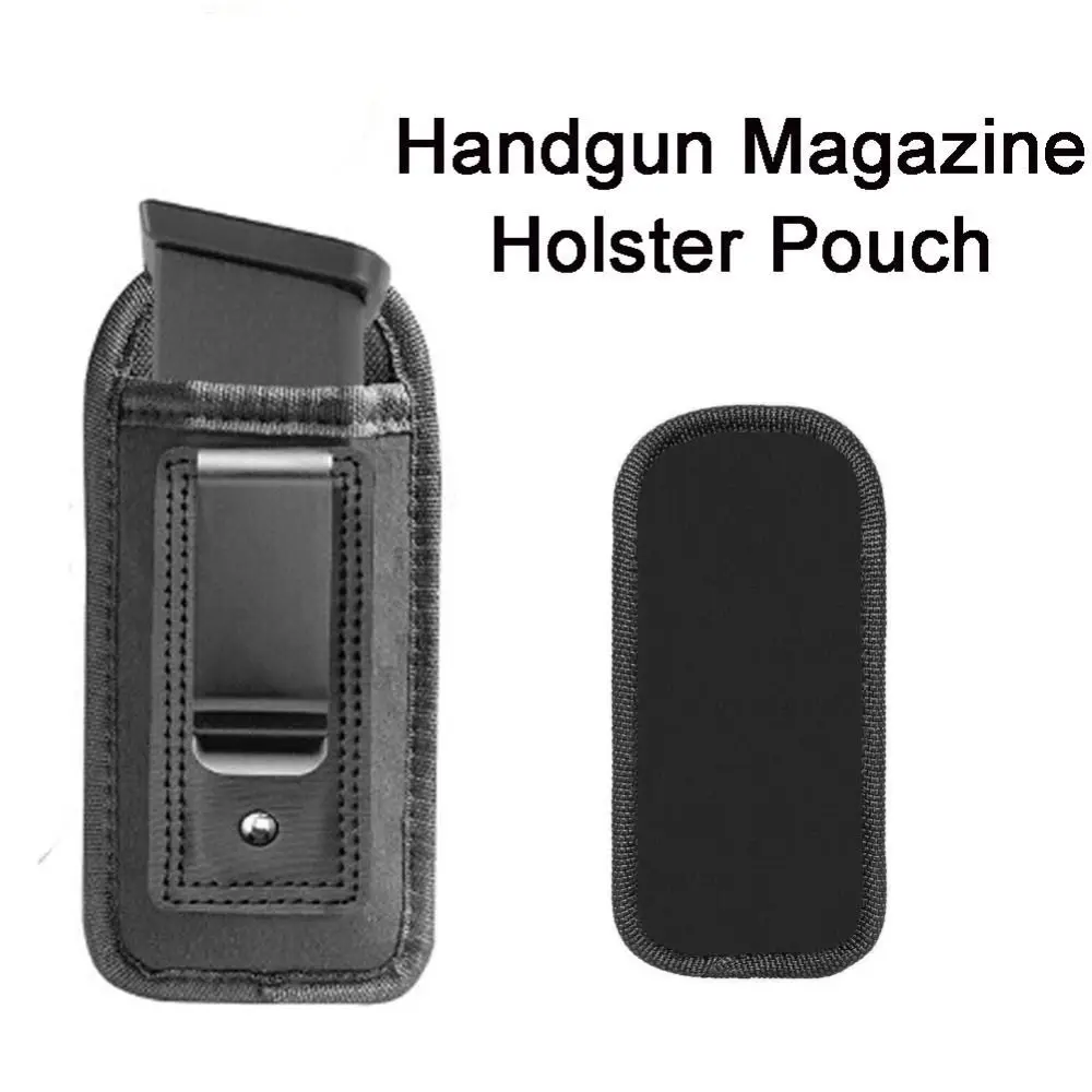 

IWB Magazine Pouch Universal Tactical 9mm Holder Holster Military with Belt Clip Magazine Holster Pouch