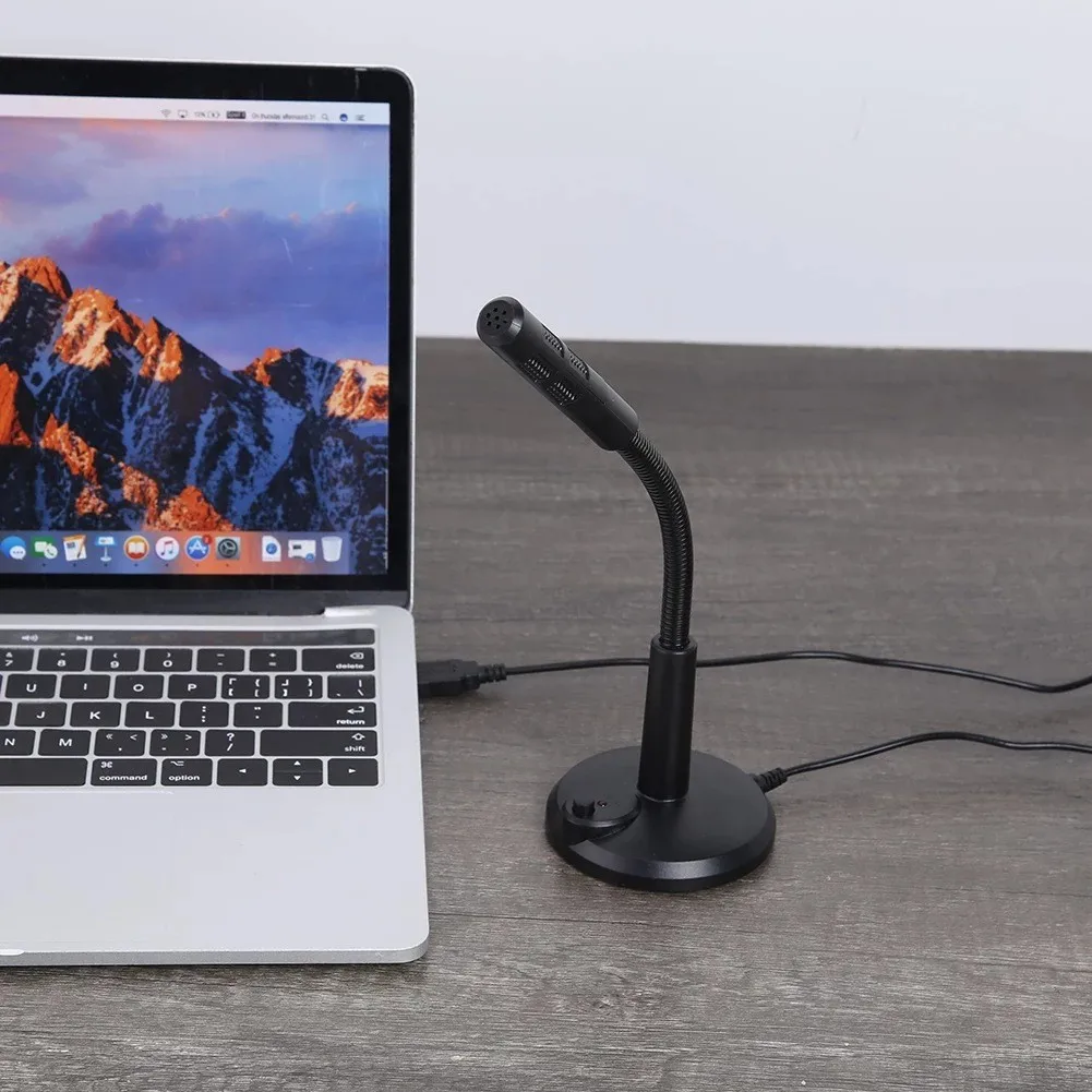 

Мини USB-микрофон для всенаправленной записи компьютерный микрофон для настольного ПК ноутбука игровая Бытовая электроника