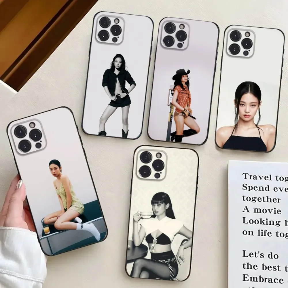 Силиконовый чехол для iPhone 16 15 14 13 12 11 Pro X XS Max XR Plus