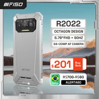 IIIF150 R2022 6 78 FHD 90Hz Display 8GB 128GB With NFC IP68 IP69K Waterproof Rugged Phone 64MP 20MP Night Vision Smartphone