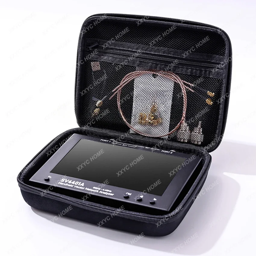 SV4401A 7-дюймовый сенсорный ЖК-анализатор векторной сети 50 кГц ~ 4 ГГц HF VHF UHF Антенный