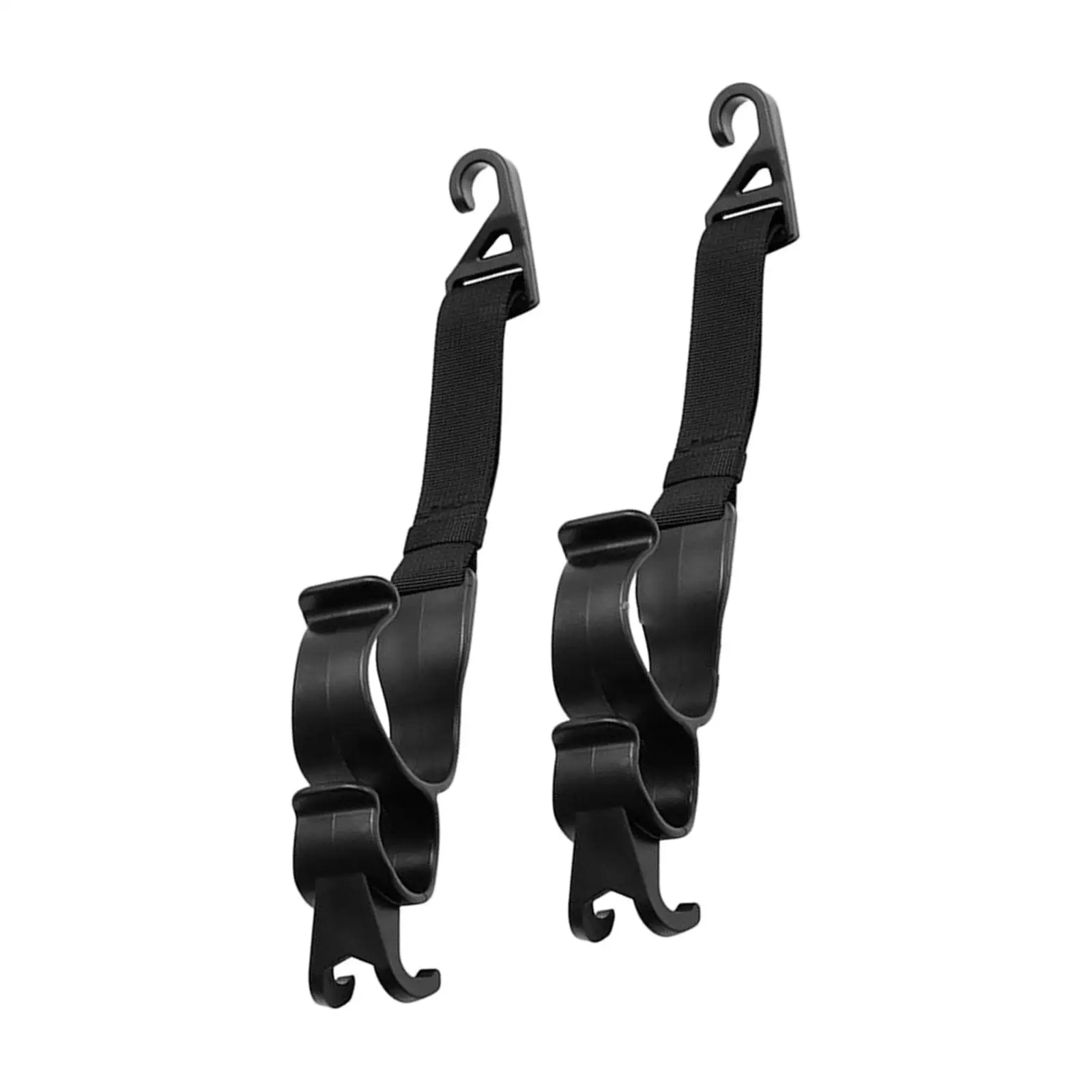 

2x Universal Car Seat Hooks Organizer Strong Headrest Hanger Hook for Coats