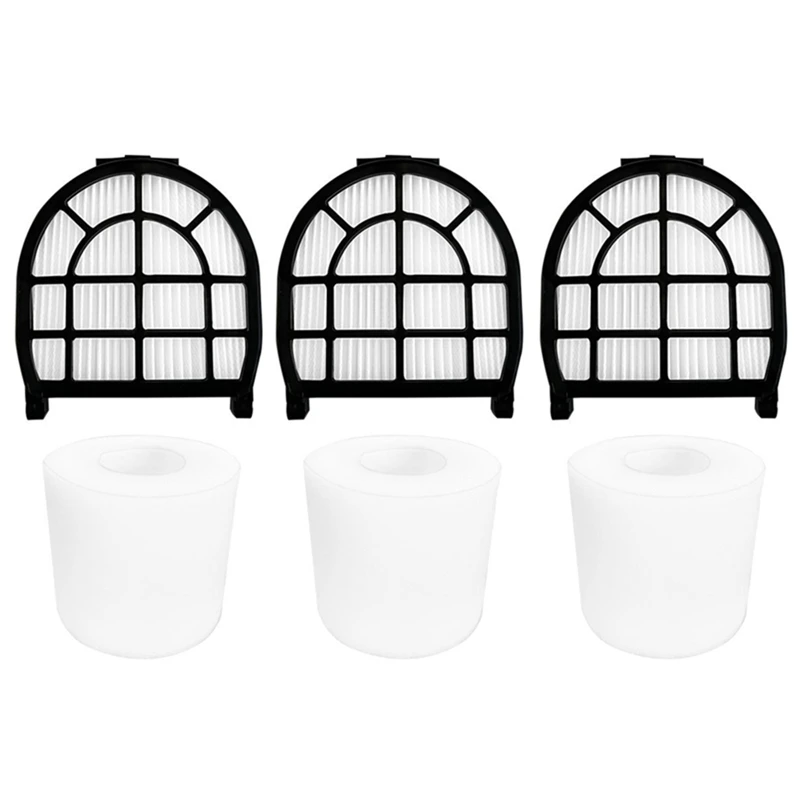 

Фильтр НЕРА для пылесоса Shark LZ600 LZ601 LZ602 LZ602C, сменные детали, 6 шт.