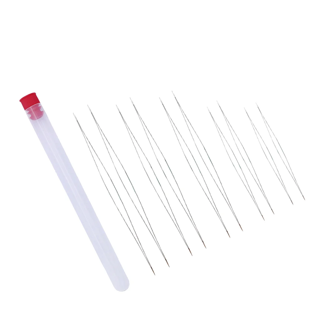 

Needlebeading Eye Embroidery Collapsible Stainless Large Stitchingmaking Jewelry Threader Tool Supplies Bead Sizes Big Threaders