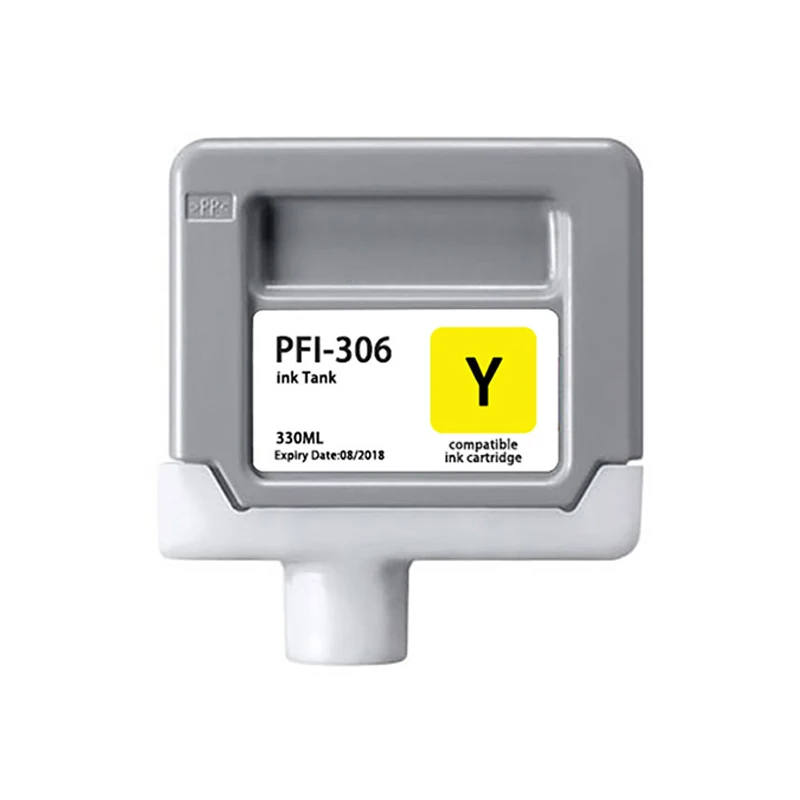 Новый PFI-306 330 мл совместимый картридж с полными чернилами для принтера Canon iPF8300