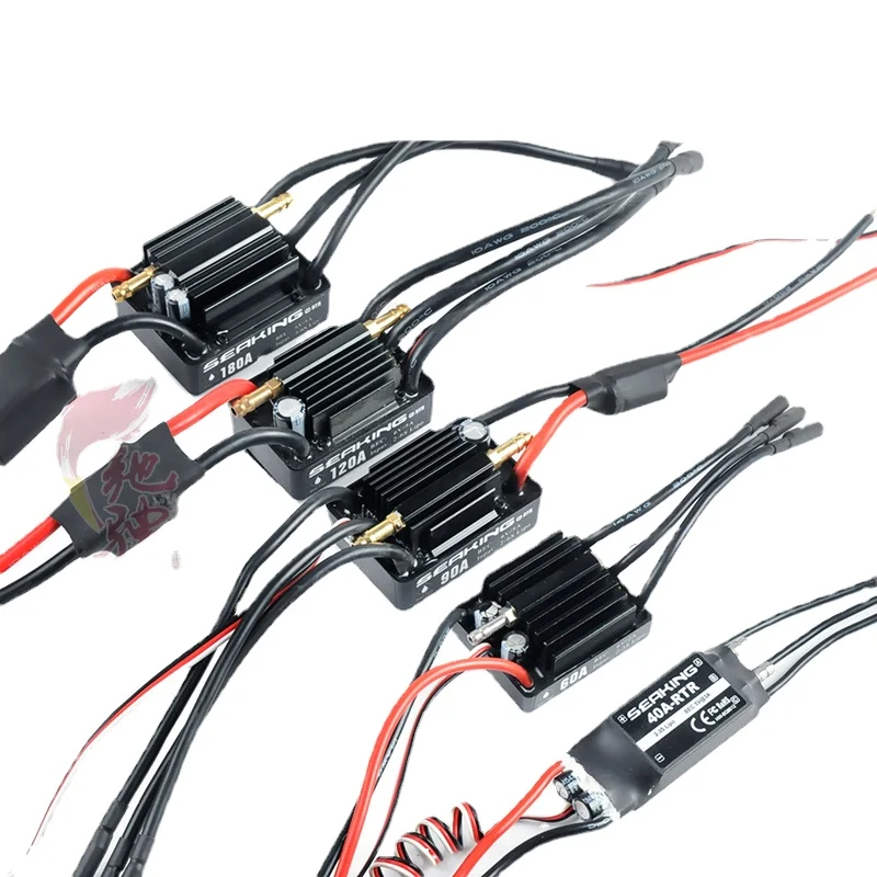

SEAKING ESC 40A 60A 90A 120A 180A Water-cooled Two-way Brushless Bidirectional Electronic Governor Speed Controller