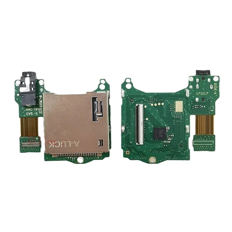 

Game Console Replacement Repair Accessories for ns switch lite Game Card Slot Reader/Headphone Socket Board