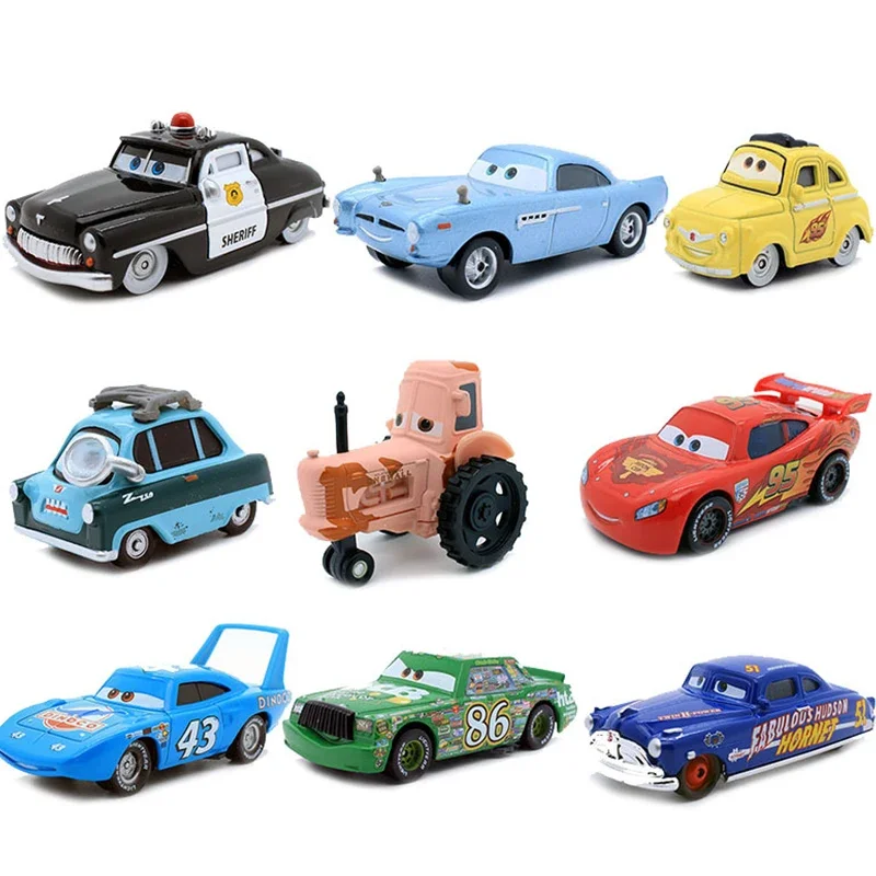 

Disney Pixar Automotive Mobilization3 Lightning McQueen Alloy Road Bully1: 55 Die-Casting Car Model Child Toy Car Holiday Gifts