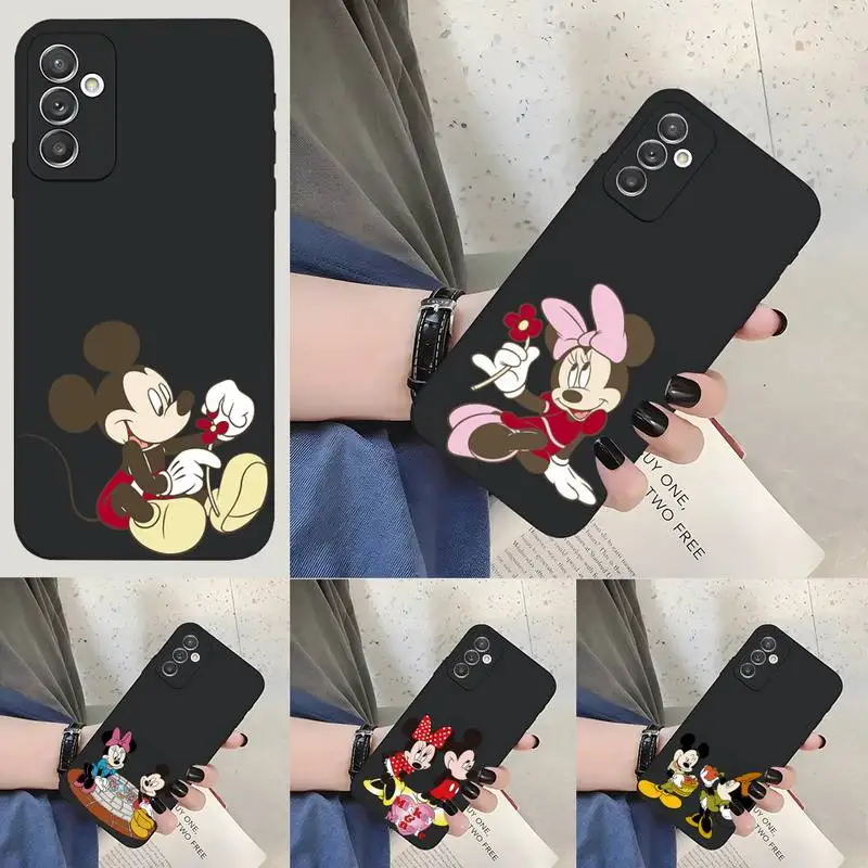 

Mickey Minnie Couple Phone Case For Samsung M30 M31S M51 M10 M11 M20 M21 Prime S9 S8 S7 S6 Edge Shell Cover
