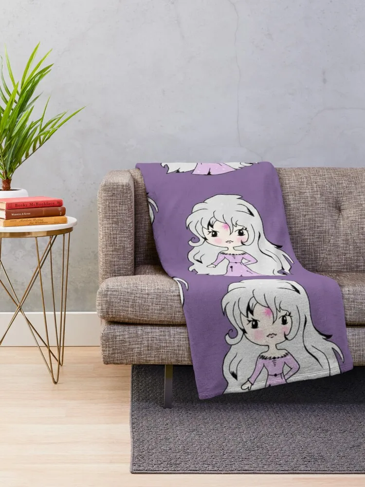 Чиби Леди Амальтея. Последний Единорог. Одеяло Фланелевые мягкие пляжные одеяла