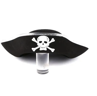 

Silver Lane Adult Size Splayed Pirate Hat Ergonomic Design Practical Products