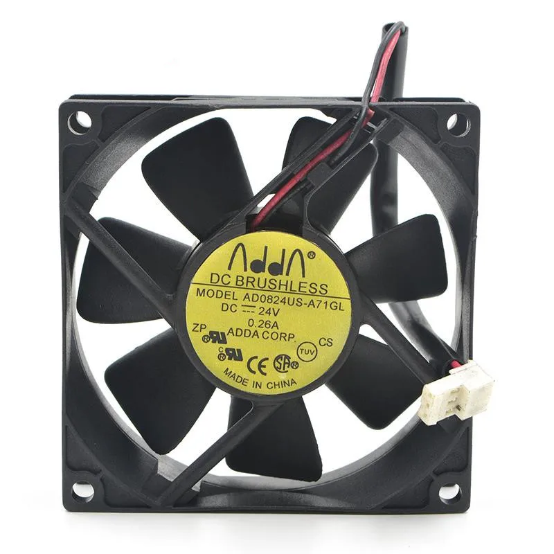 AD0824US-A71GL 8 см 8025 DC24V 0.26A вентилятор мощности 6 месяцев гарантии