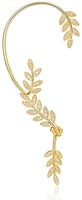 gold earrings cuff for women cz earrings for girls ear cuff gifts for friend sister daily wearing korean earrings