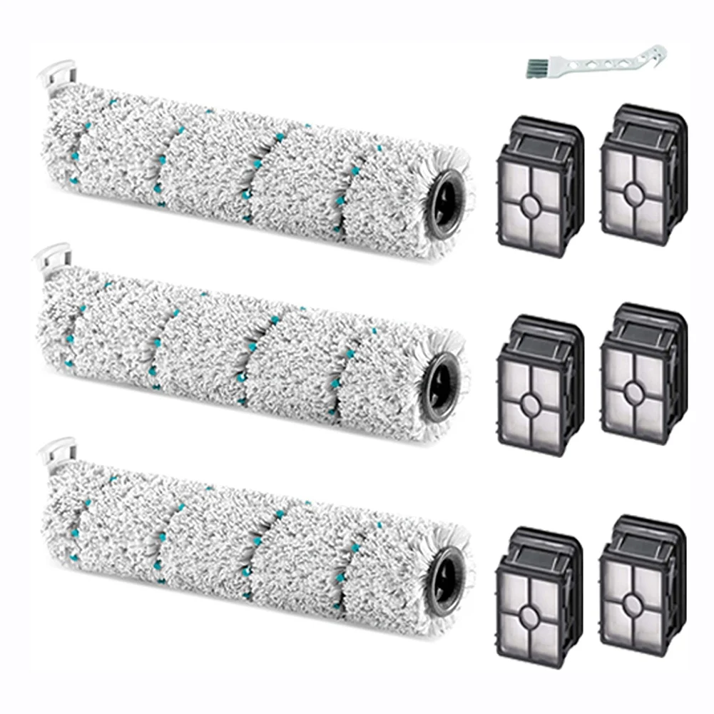 

3 Multi-Surface Brush and 6 Filters for Bissell Crosswave Cordless Max 2554A 2596 2596M 2590 2596B 2554 Vacuum Cleaner