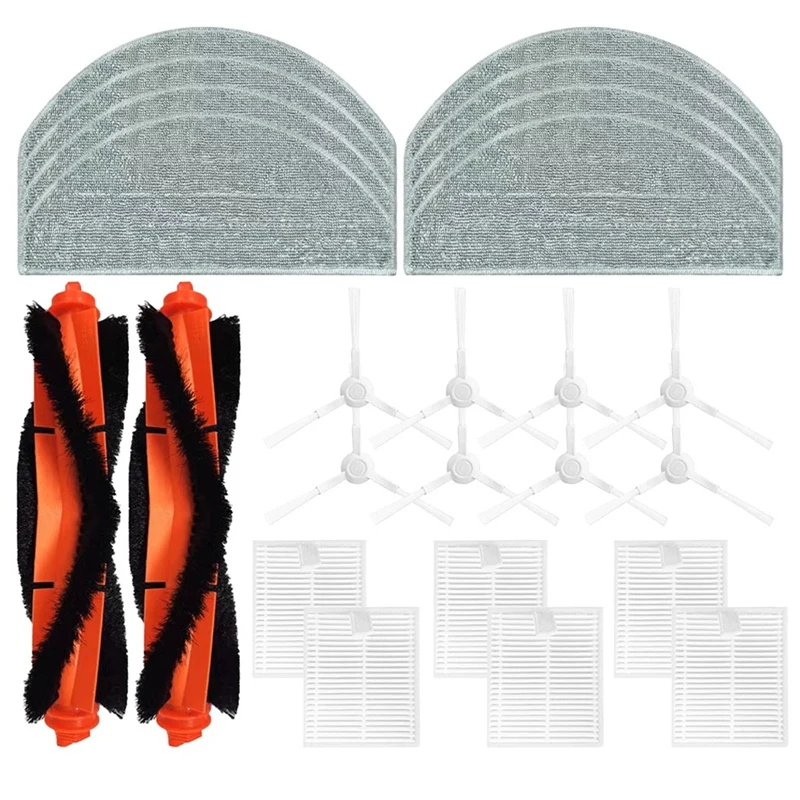 Запчасти для робота-пылесоса Xiaomi E10 E10C E12 B112 / Mijia 3C Plus C103 основная боковая щетка