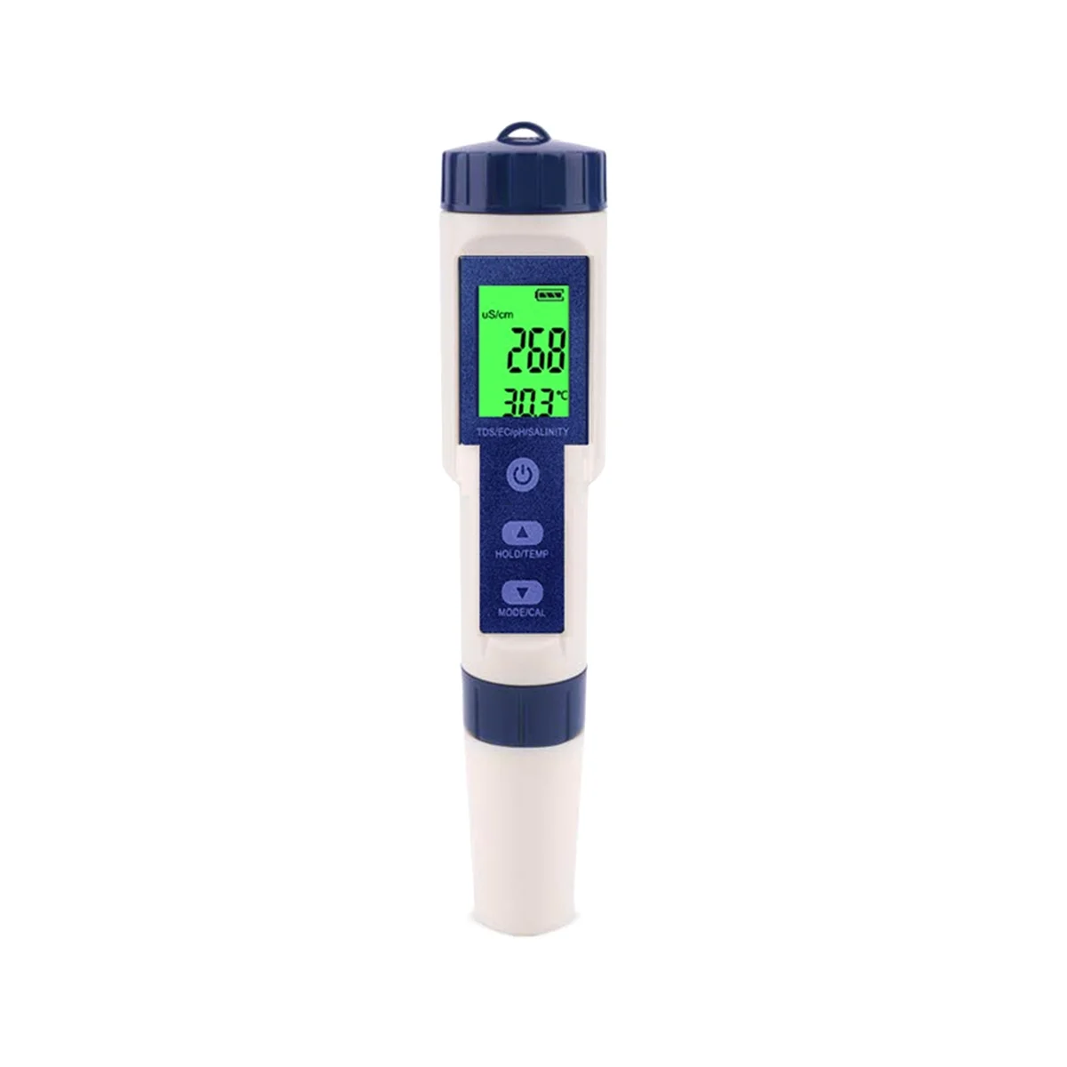 

5 in 1 Water Quality Tester PH Salinity Temperature Test Pen TDS with Backlight for Drinking Aquarium Hydroponics
