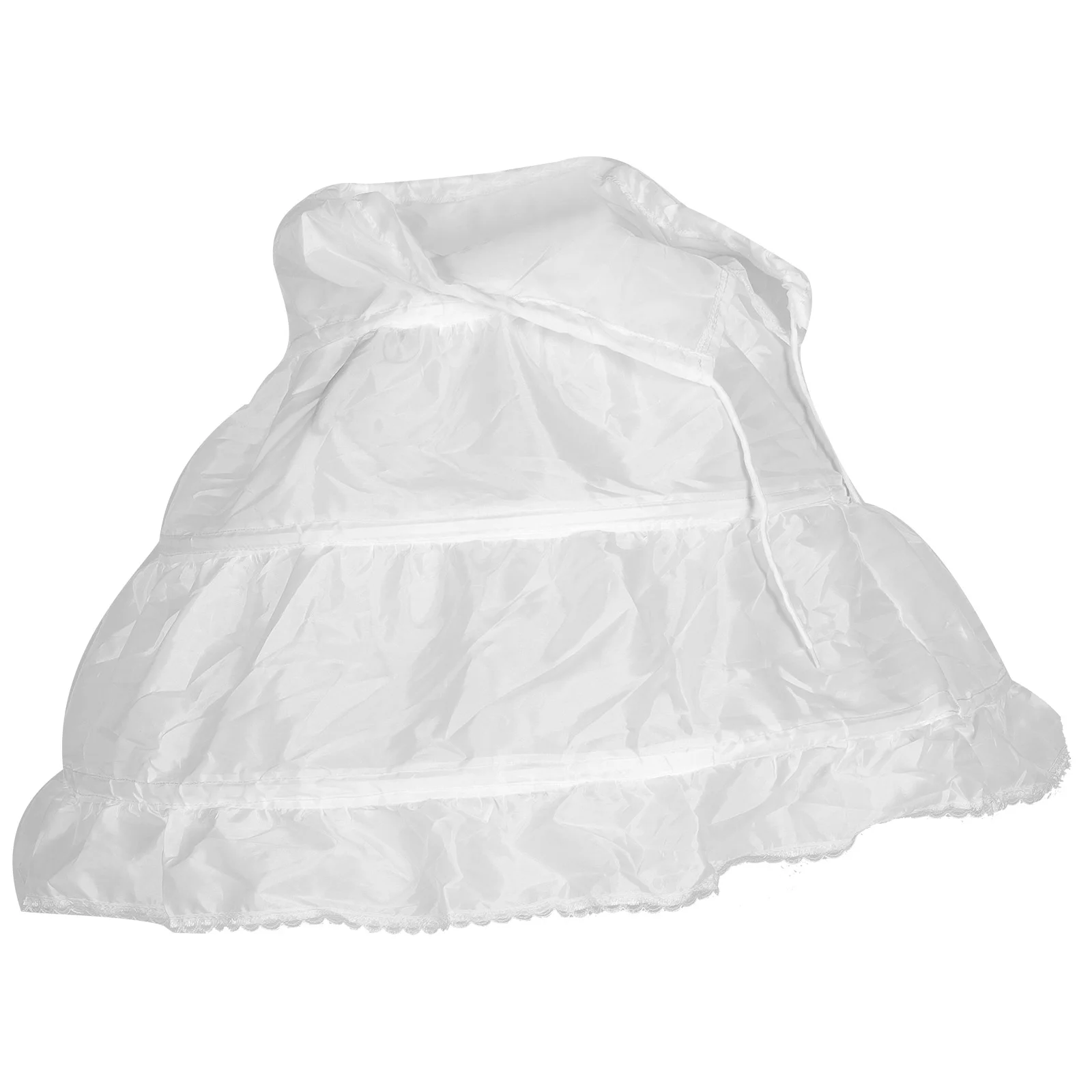 

Hoop Skirt Women Kids Underskirt Multi-layer Petticoat Girls Dress Bubble Flower Wedding Tutu Puffy