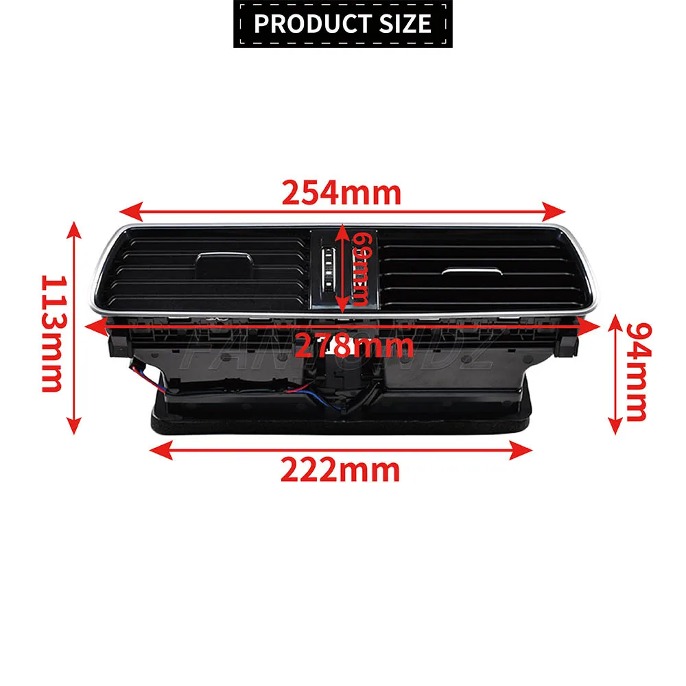 Приборная панель автомобиля центральная консоль вентиляционные отверстия для