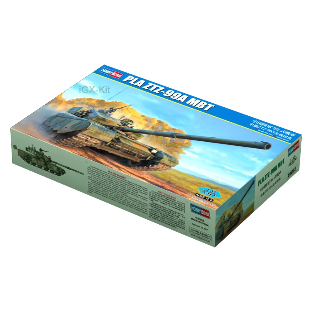 Hobbyboss 83892 Масштаб 1/35 PLA ZTZ99 ZTZ-99A MTB броня основного боевого танка автомобиль для