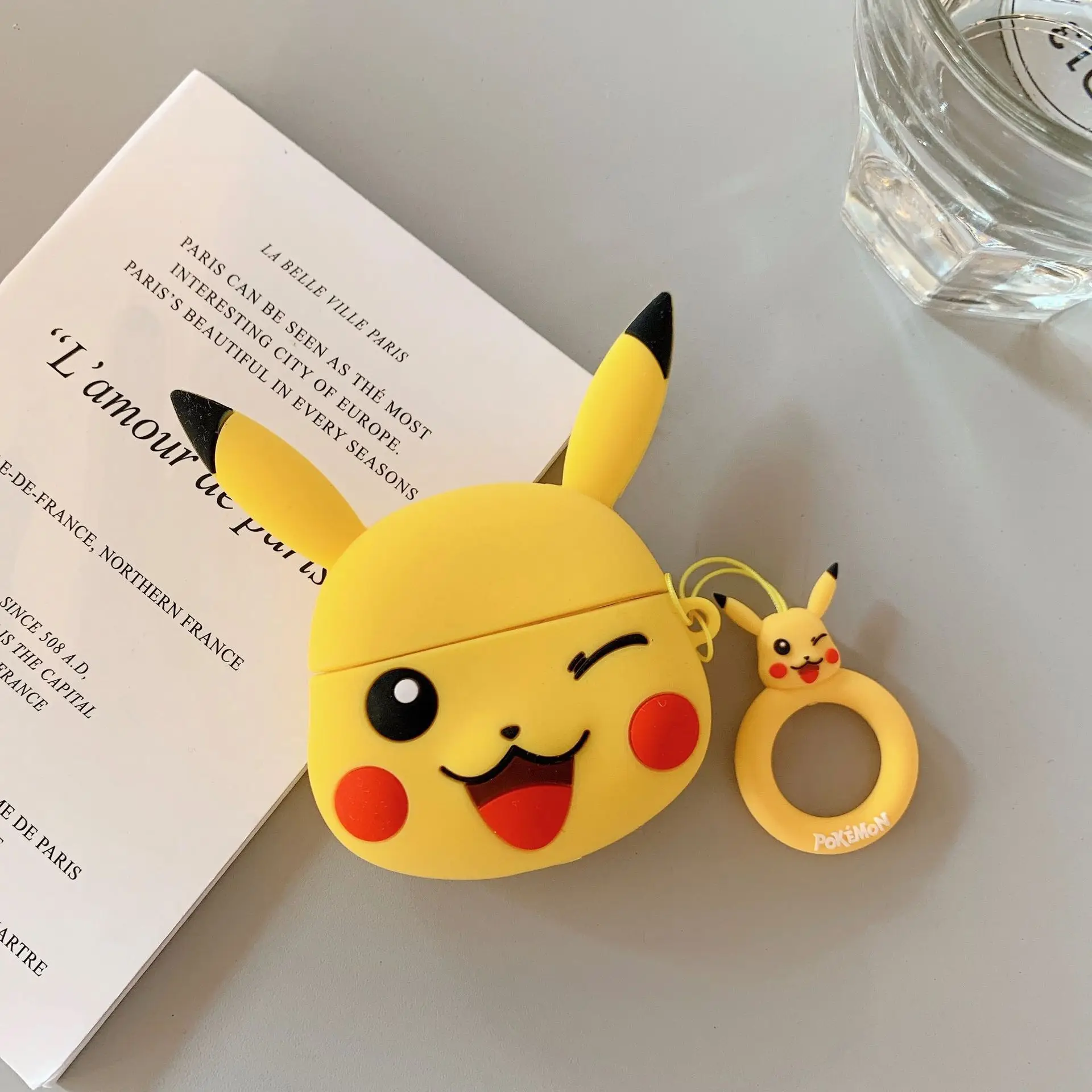 

Чехол для наушников Bandai с японским мультяшным супер милым Пикачу чехол для Airpods pro 1 2 3 чехол Беспроводная Bluetooth гарнитура Apple чехол