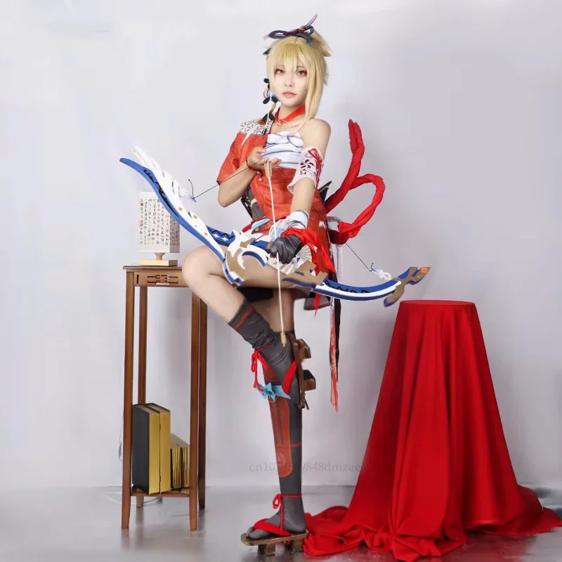 Genshin Impact Liuyan Huawu Косплей Женский костюм Xiaogong COS Daowicheng Game Полный комплект Анимация