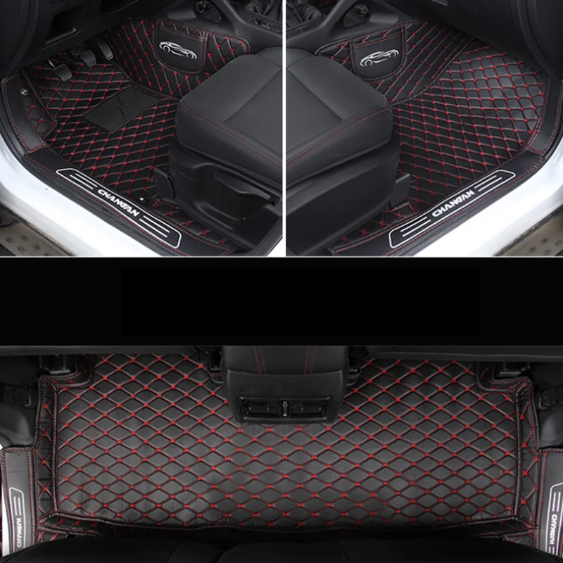 

Кожаные автомобильные коврики для changan cs75 2018 2019 2020, коврик, ковер, аксессуары для интерьера, чехол, матовая лапка для автомобиля