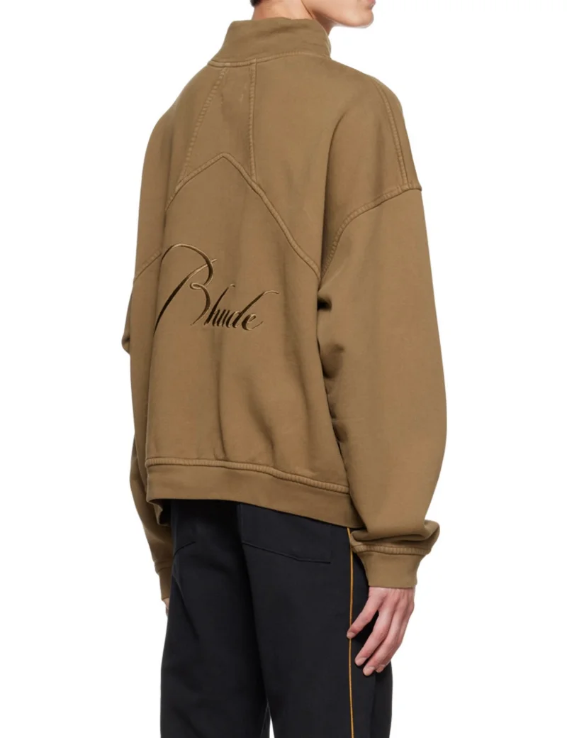 

Винтажный пуловер ревеня на молнии с воротником, лоскутный пуловер с вышивкой и бархатной толстовкой, уличная одежда на осень и зиму, пальто...