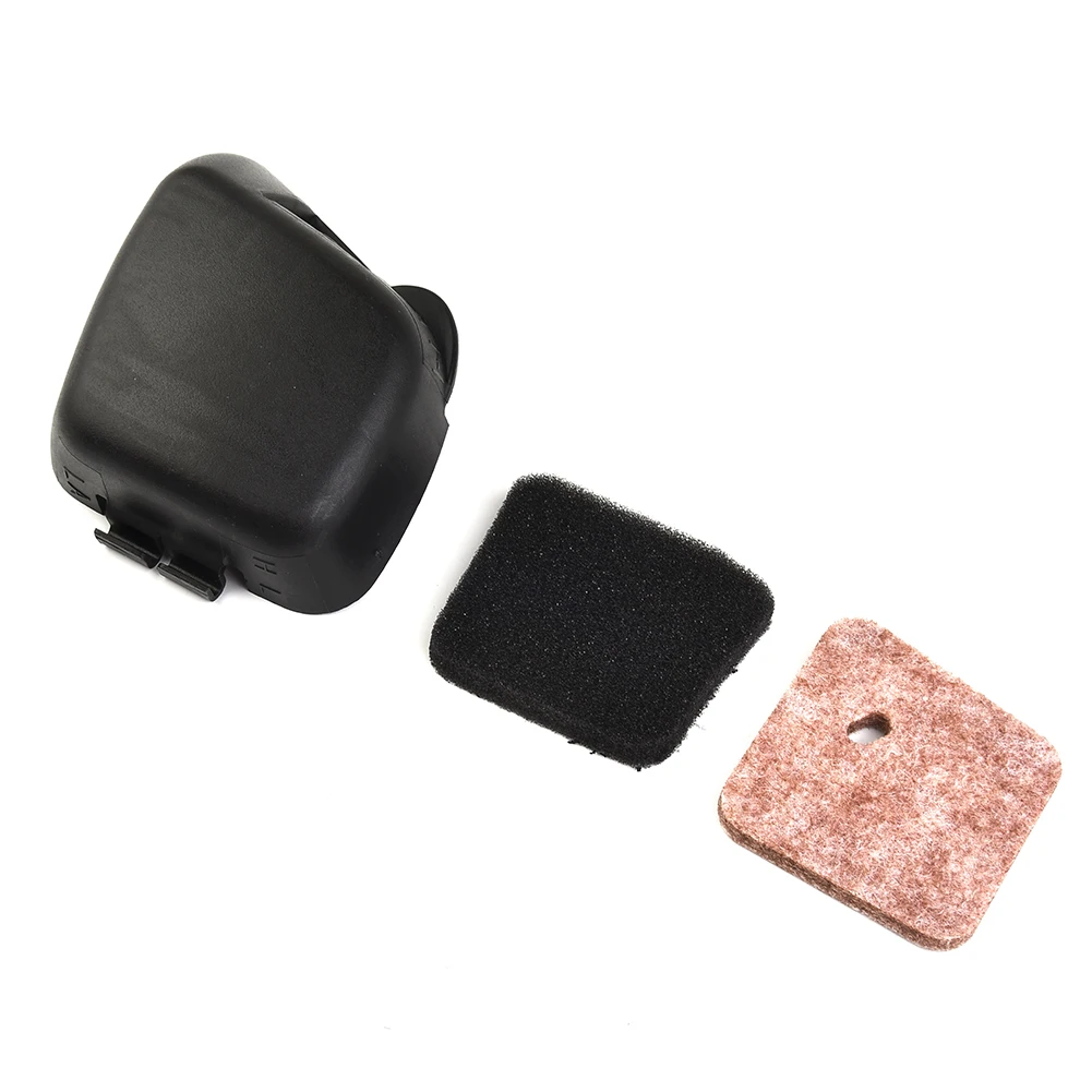 

2pcs Filters+1pcs Filter Cover For Stihl HS45 Replacement Accessories Sturdy And Durable Easy To Install