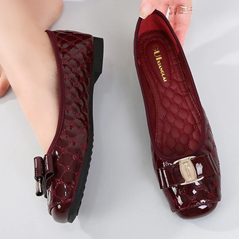 New 2023 Women's Flat Shoes Designer Shoes Woman Luxury Moccasins Fashion Shallow Mouth Women Flats Office Ladies Shoes