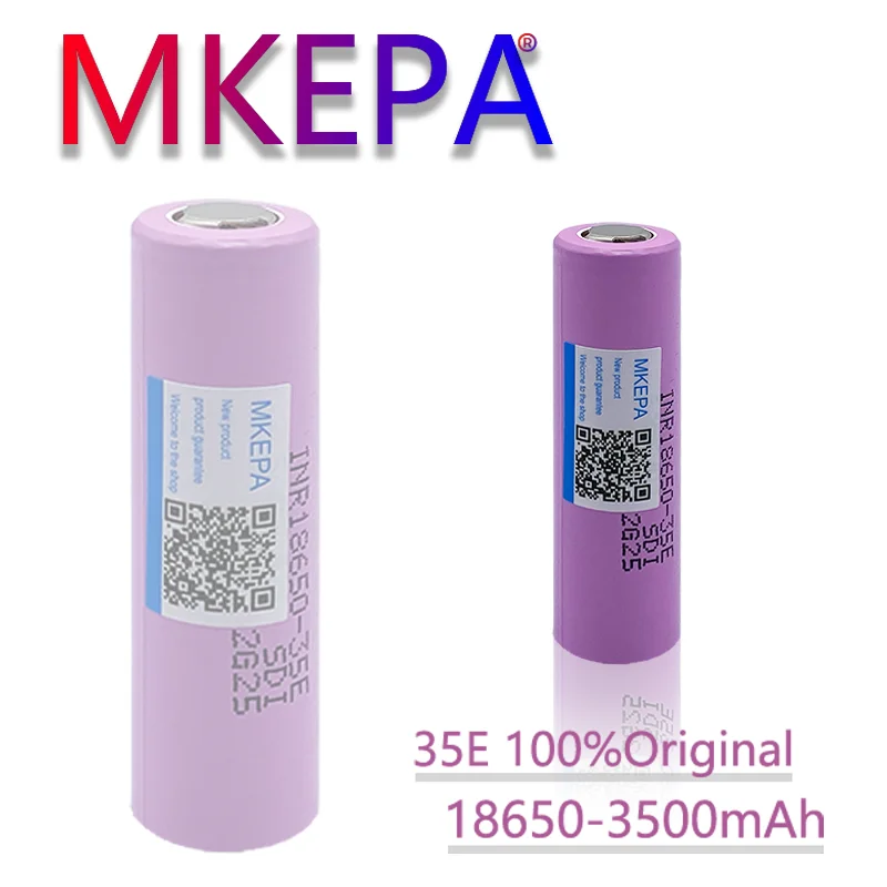 

1-20 new 35E original power 18650 lithium battery 3500mah 3.7V 25A high power inr18650 electric tool