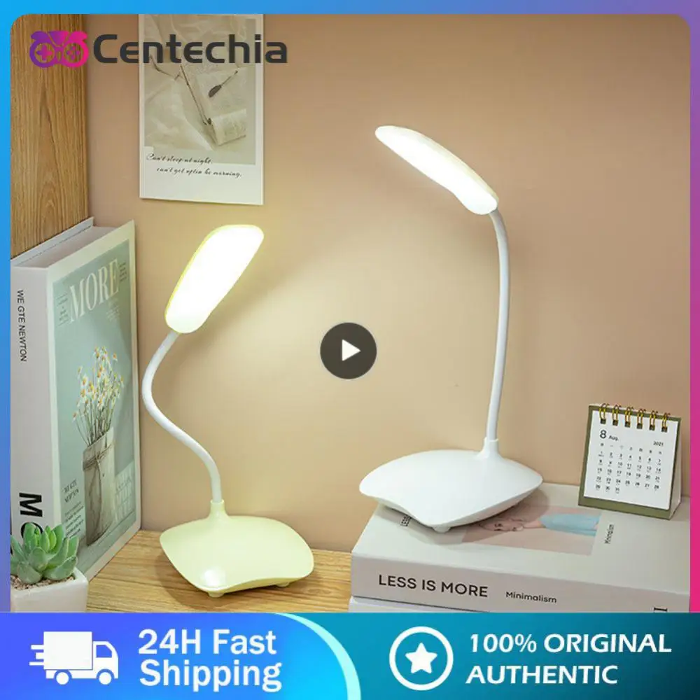 

Table Light Rechargeable 3 Color Led Desk Lamp Stepless Dimmable Touch Dimming Night Light Portable Bedroom Bedside Lamp