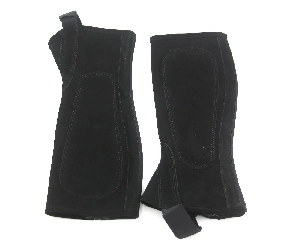 Верховая езда Chaps половина замшевые кожаные наездники Защита тела оборудование