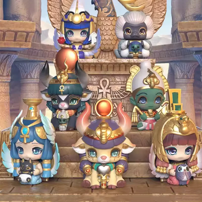 Подлинная серия AARU GARDEN 2 слепая коробка игрушки Mystery Box Mistery египетская фигурка Caja