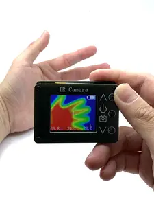 VEVOR Image Thermique Infrarouge 3600 Pixels Caméra Thermique - 20 °C à 500  °C Thermomètre Infrarouge avec Image Thermique 5 Palettes pour Travaux  d'Inspection Domestique de Lutte contre les Incendies