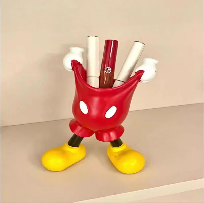 Disney Kawaii Mickey перчатка держатель для ручек аниме милый мультяшный карандаш