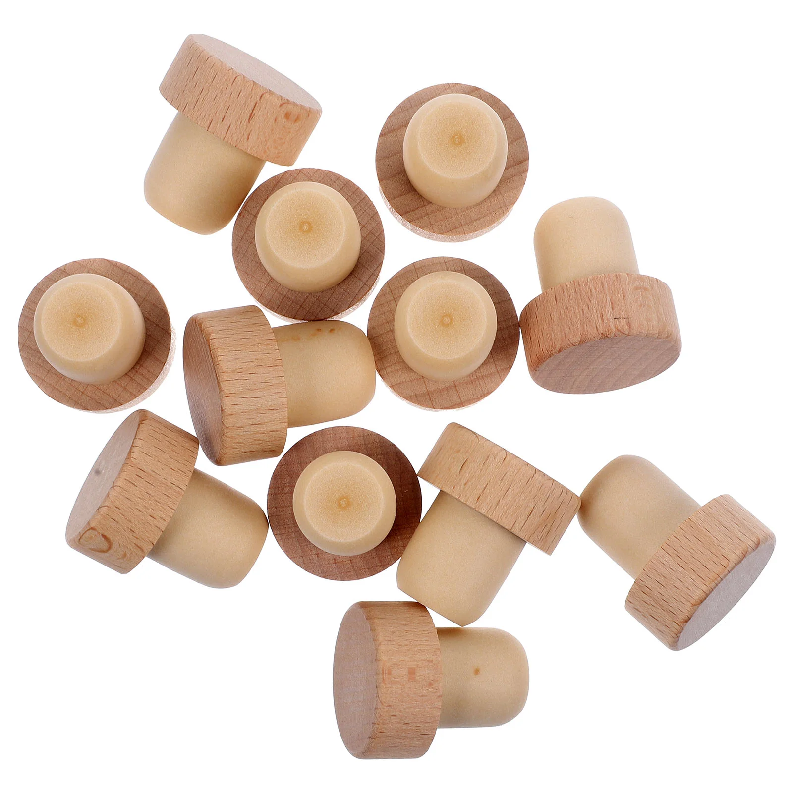 

12Pcs Bottle Stopper Bottles Cork Stoppers Bottle Bottles Corks Cork for Bottle Replacement Cellar