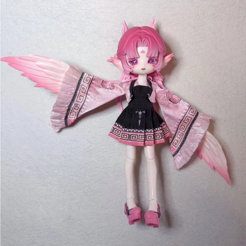 В наличии: Коллекционная шарнирная кукла BJD Penny Treasure Box, серия Blind Box, милые фигурки с крыльями из серии Luo Lia Yun Fei Pavilion, украшения, подарки на день рождения (art.: 3920daf571fee) - 3920daf571fee