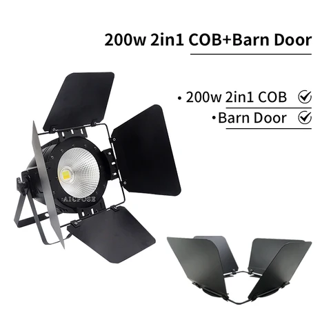 AICPOSE DMX  LED Par COB 200 Вт освещение сцены