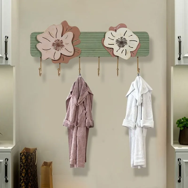 Организация Эстетическая вешалка-держатель для прихожей устойчивая индийская