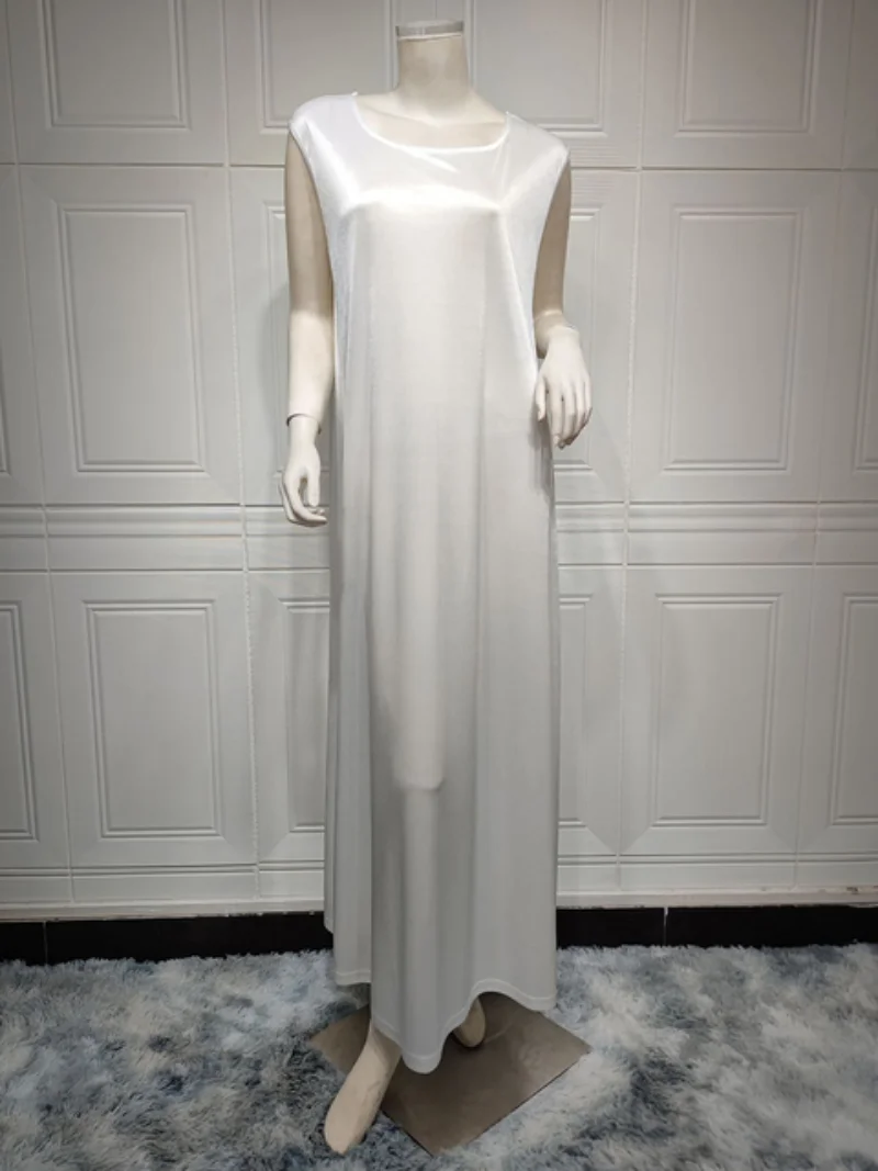 Kimono Abaya Dubai Solid Soft Satin Hot Fix Rhinestone Tape Trim Belted Cardigan Robe Woman Corban Eid Al Adha 2023 New